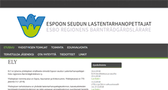 Desktop Screenshot of ely.fi