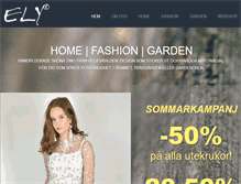 Tablet Screenshot of ely.se